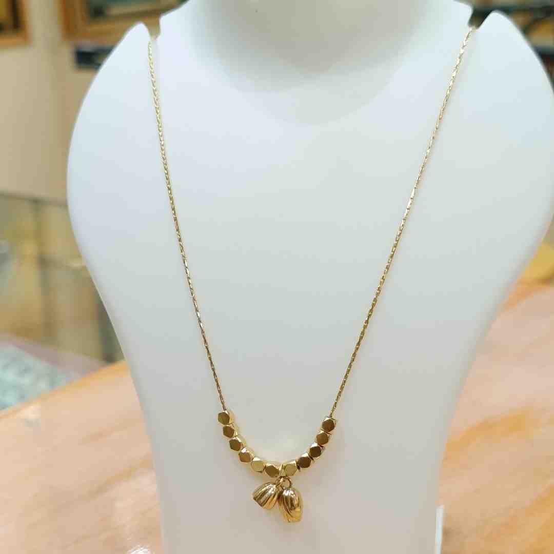 Kiya Fashion Imported Rust-Free Necklace | 18+ Adjustable Chain | Waterproof & Lightweight | Daily Jewelry