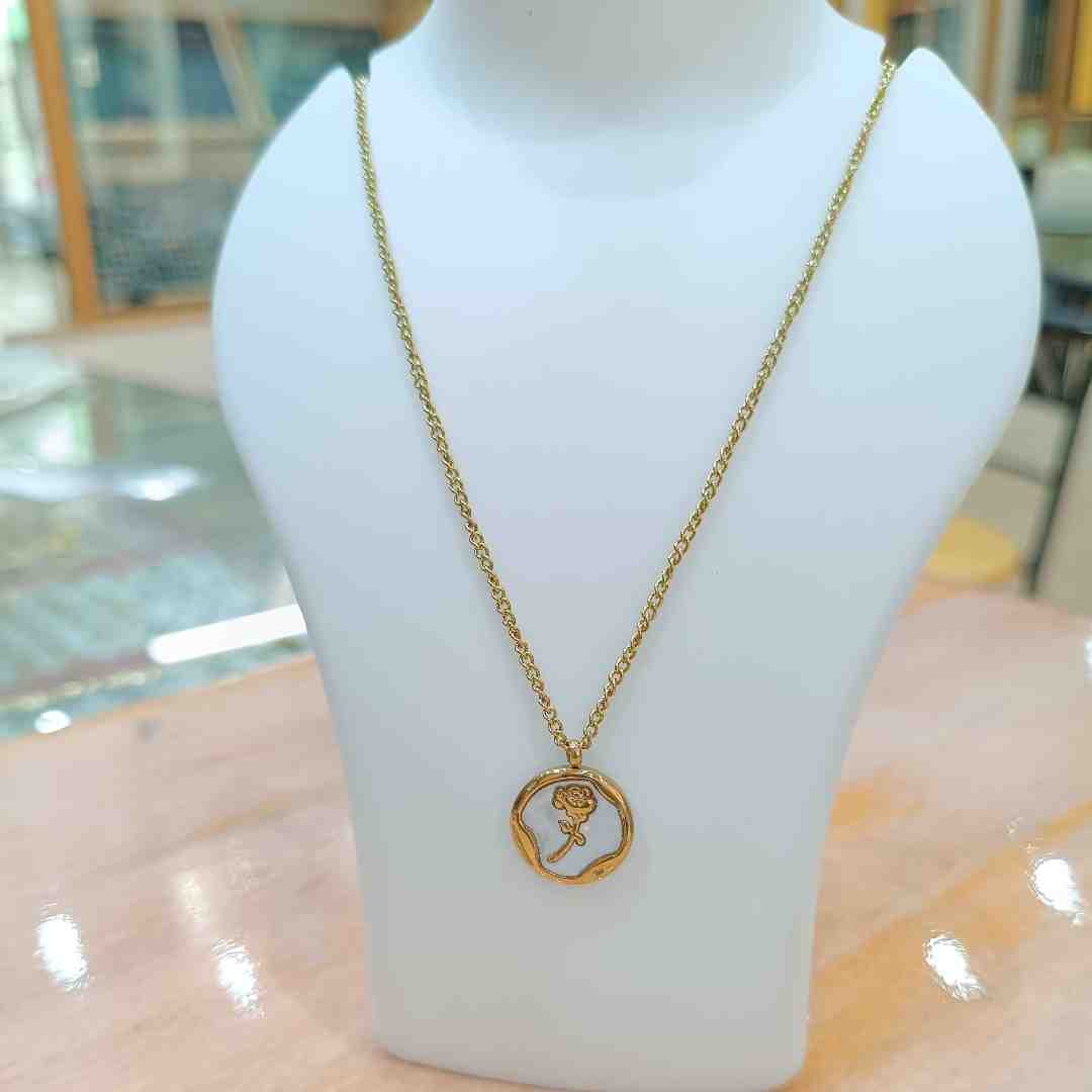 Kiya Fashion Everyday Necklace | Anti-Tarnish | Waterproof Imported Chain | 18+ Adjustable Fit | Sleek Look